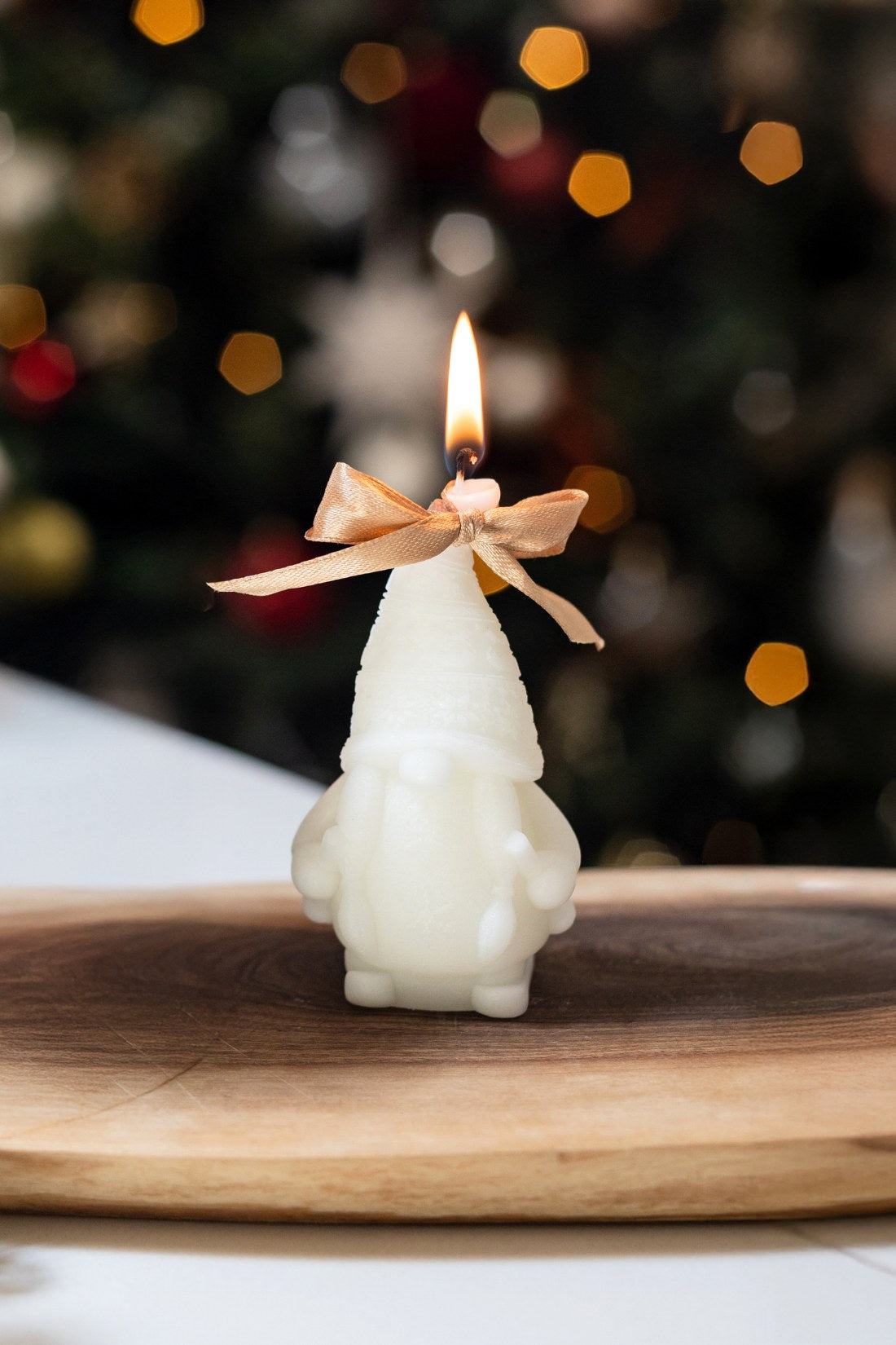 3-Piece Christmas Candle Gift Box — Mrs. Gnome, Snow House & Christmas Tree